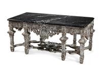 A Régence Style Silvered Wood Center Table