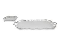 Two English Silver Table Articles