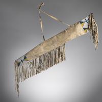 Sioux Beaded Hide Rifle Scabbard
