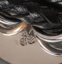 Sterling Silver Bolo Tie, with Painted Sikyatki Design Lot is located and will ship from Denver, Colorado.