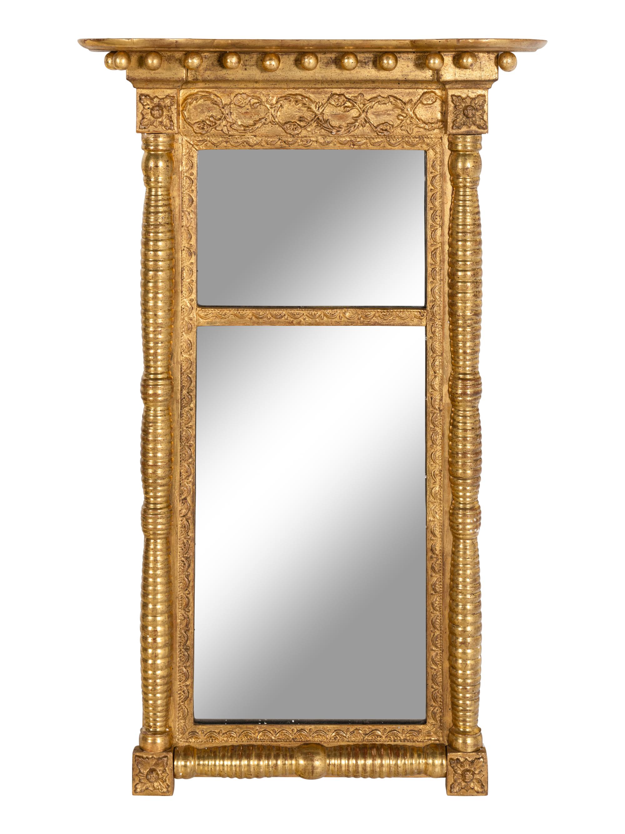 A Classical Giltwood Pier Mirror