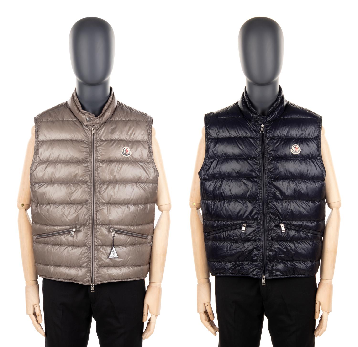 Two Moncler Vests, c. 2015 — BNY 230, 231
