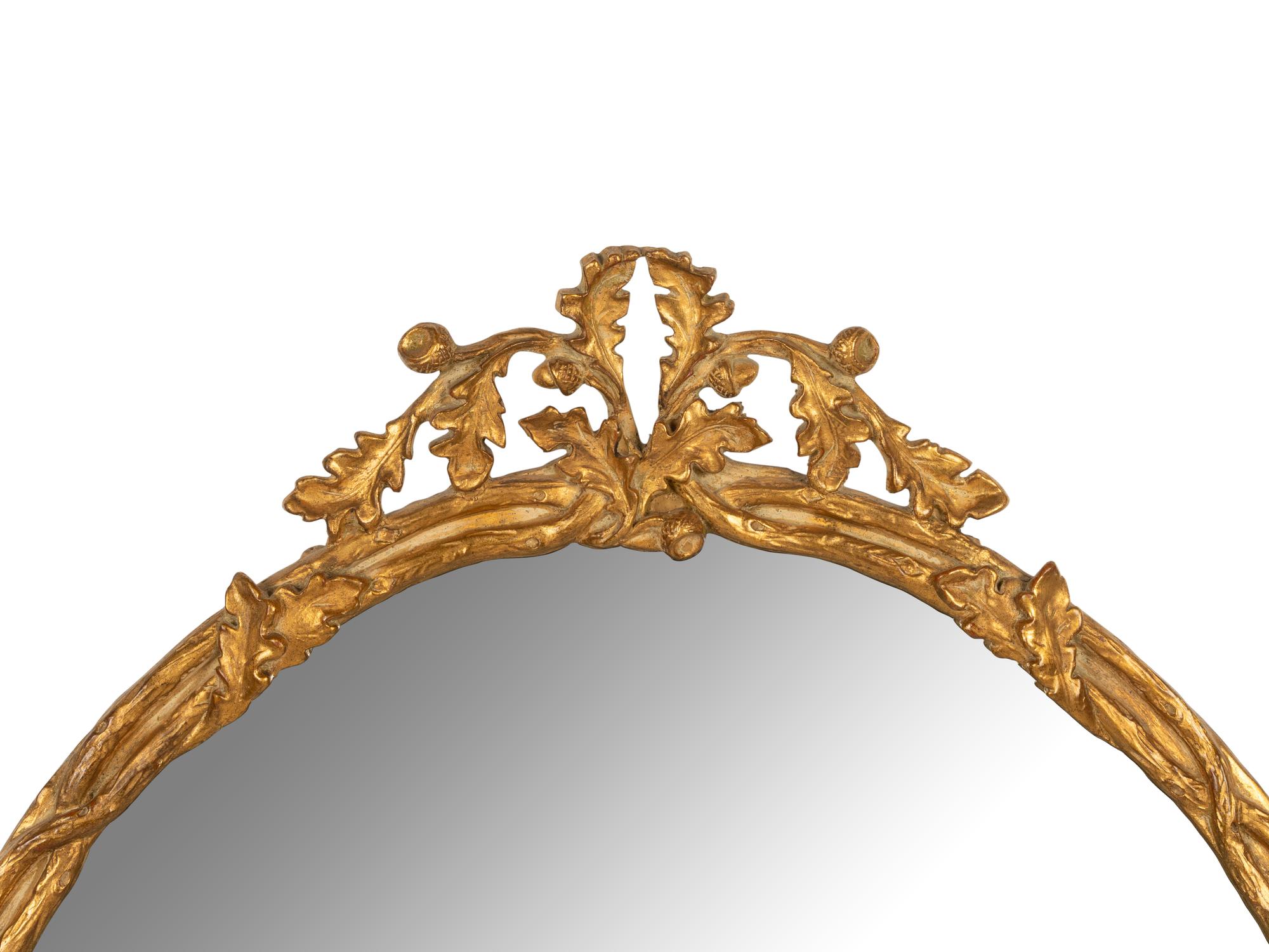A Continental Giltwood Mirror