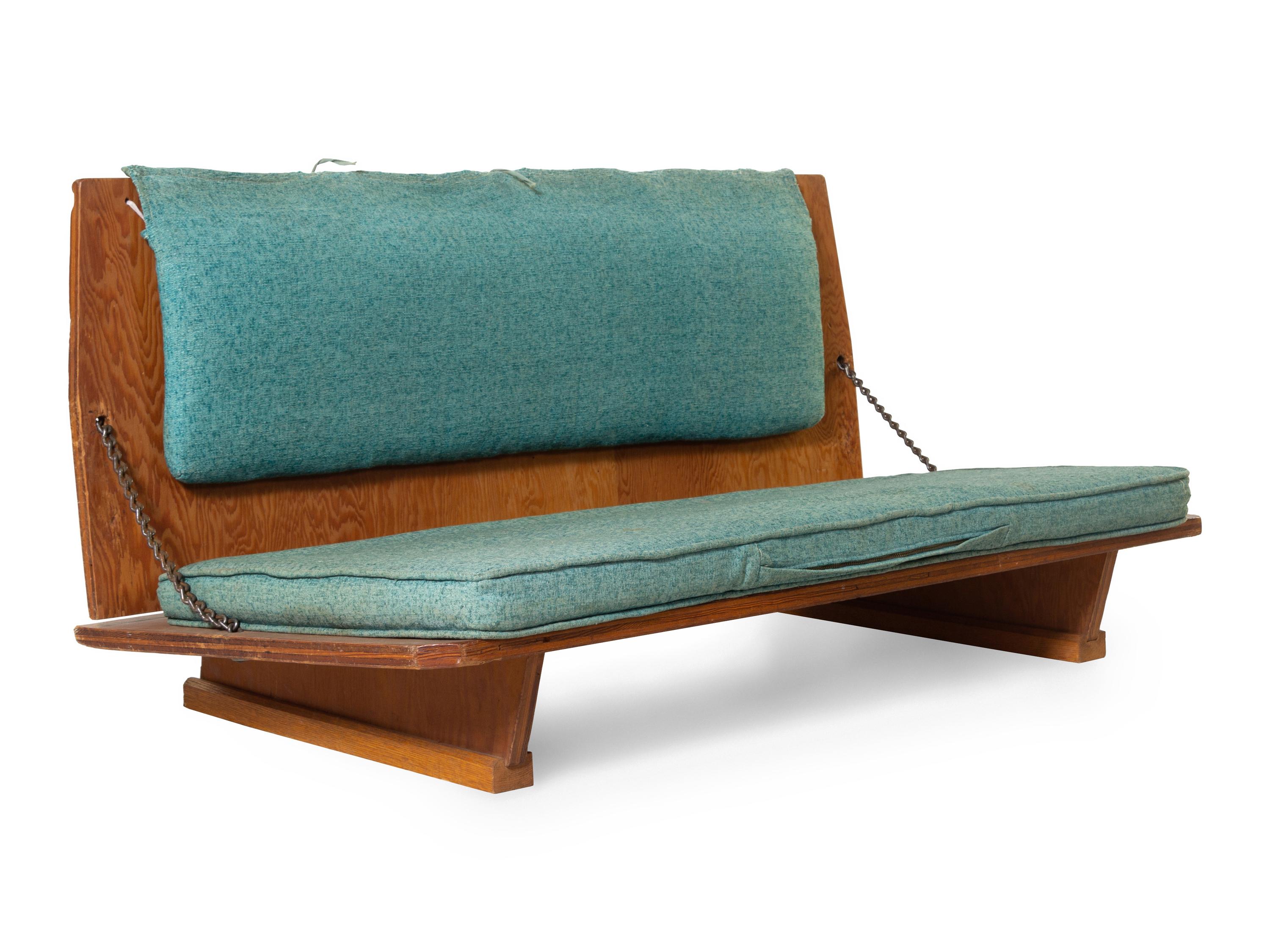 Folding Bench from Wright's 1951 Unitarian Church
