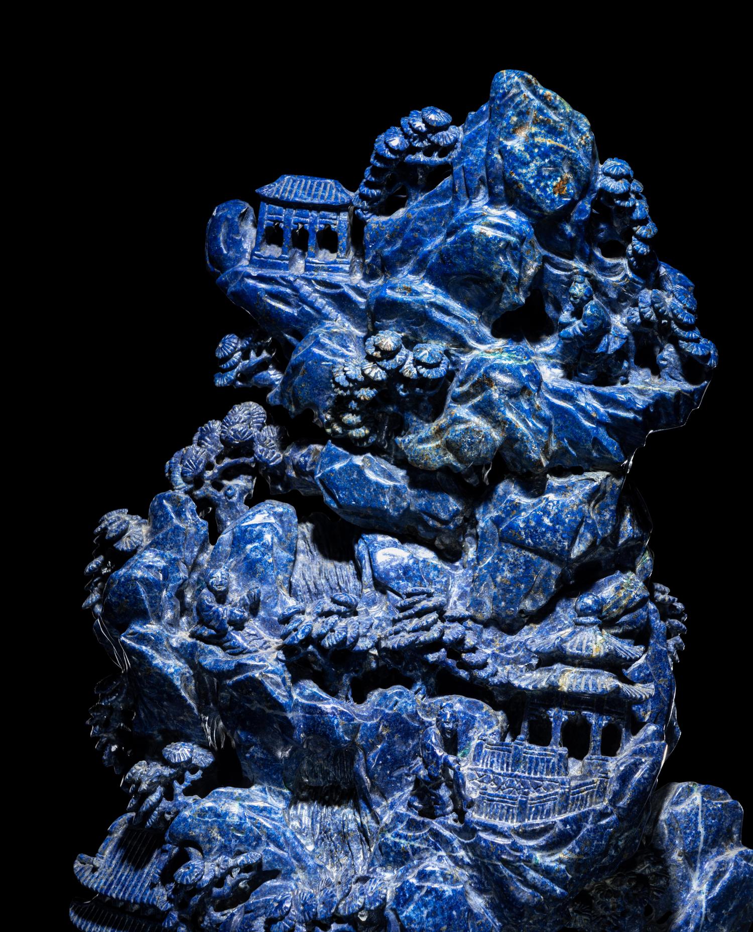 A Large Lapis Lazuli Mountain