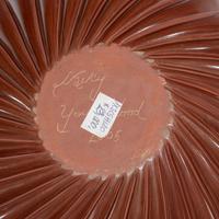 Redware Pottery Swirl Jar