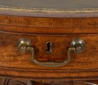 A George III Style Mahogany Drum Table