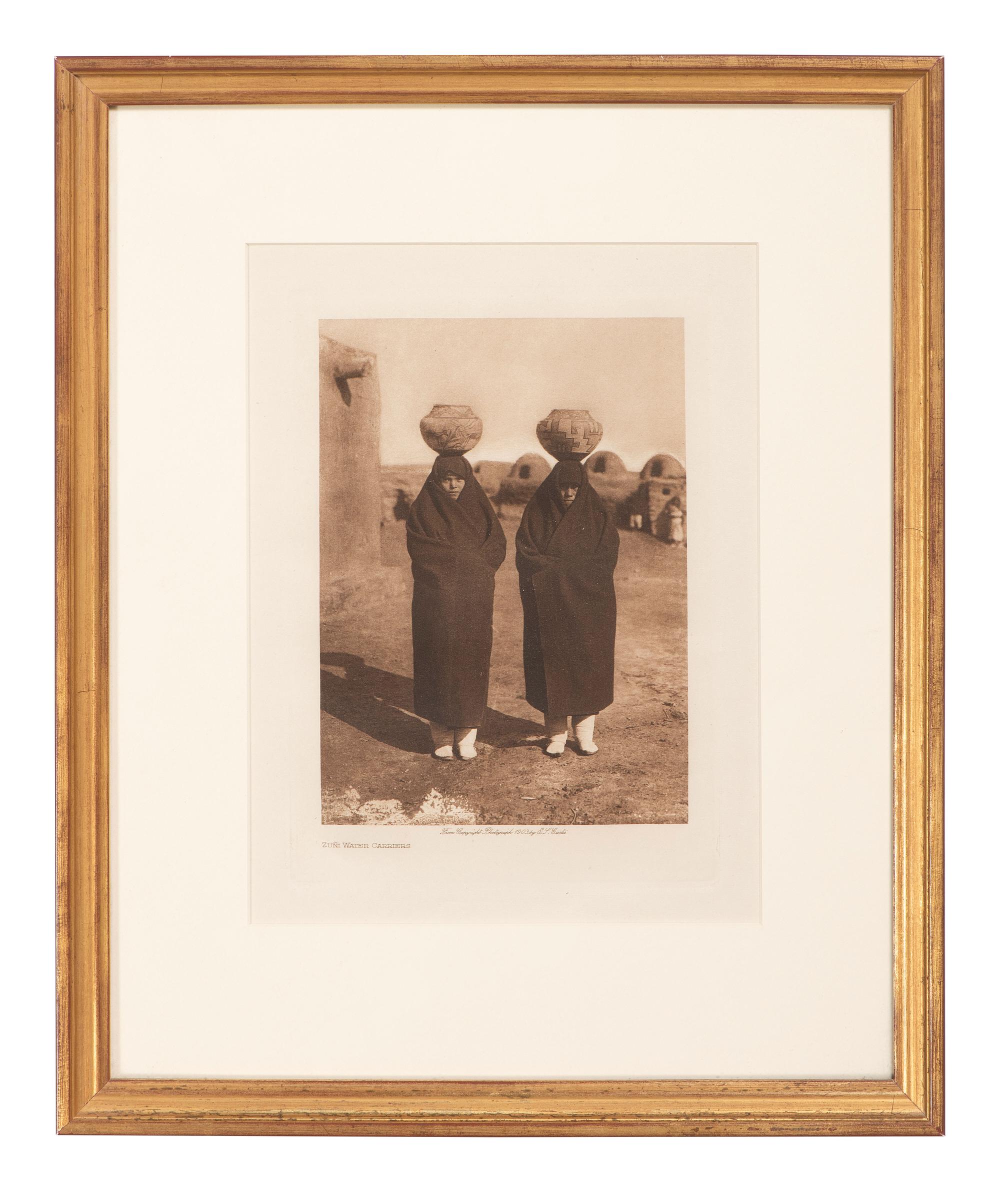 CURTIS, Edward (1868-1952). A group of 15 photogravures from the North American Indian.