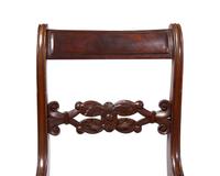 A Pair Of Classical Carved Mahogany Side Chairs