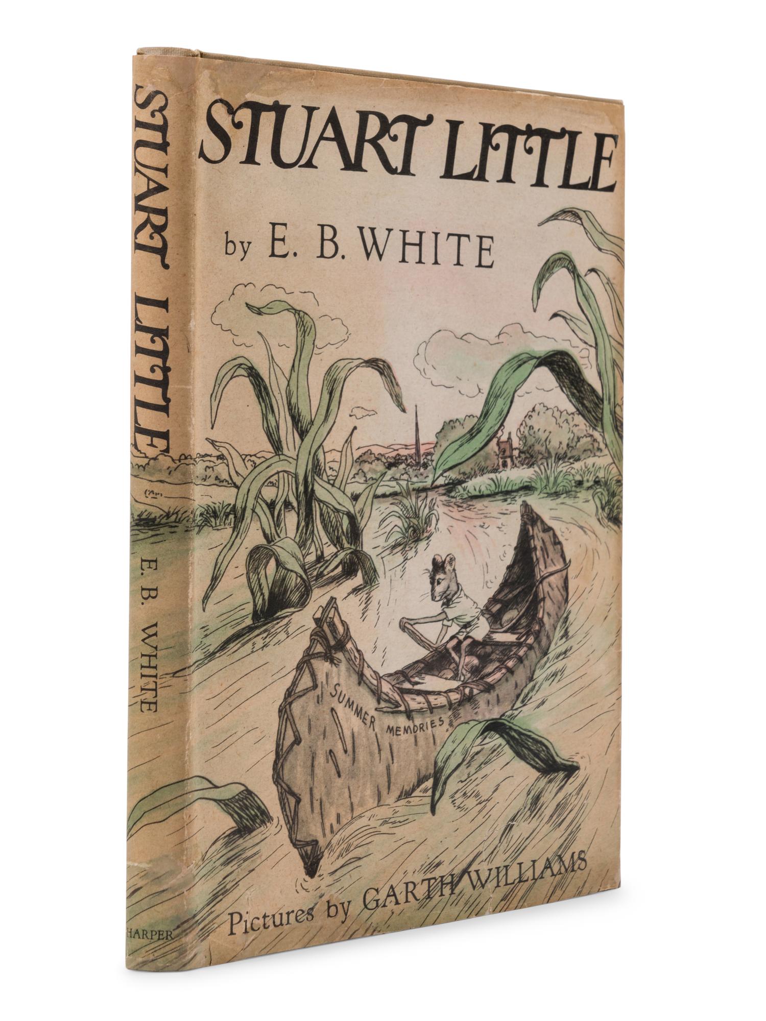 WHITE, Elwyn Brooks (“E.B. White”) (1899-1985). Stuart Little . Garth Williams, illustrator. New York & London: Harper & Brothers, 1945.