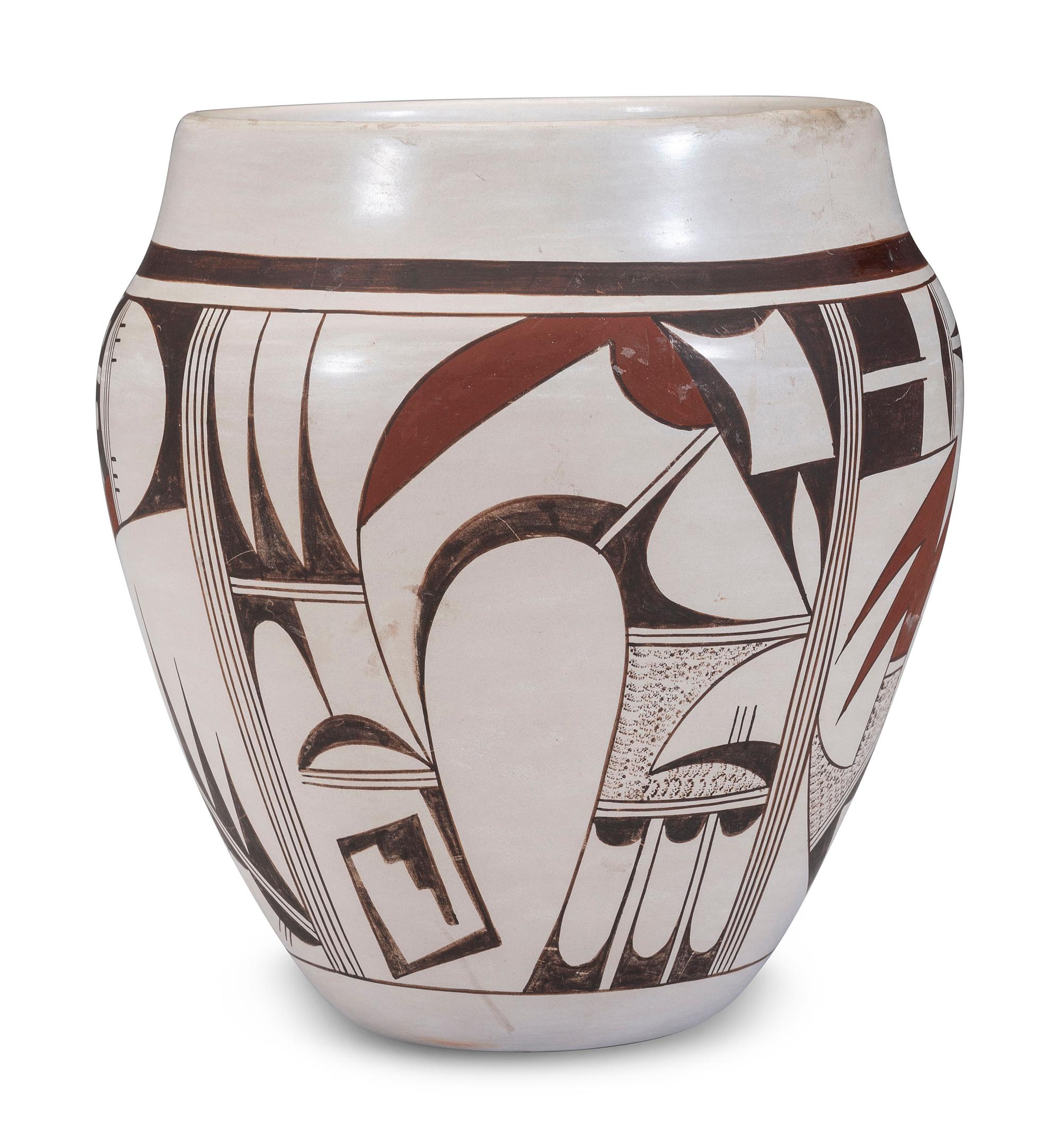 Polychrome Pottery Jar