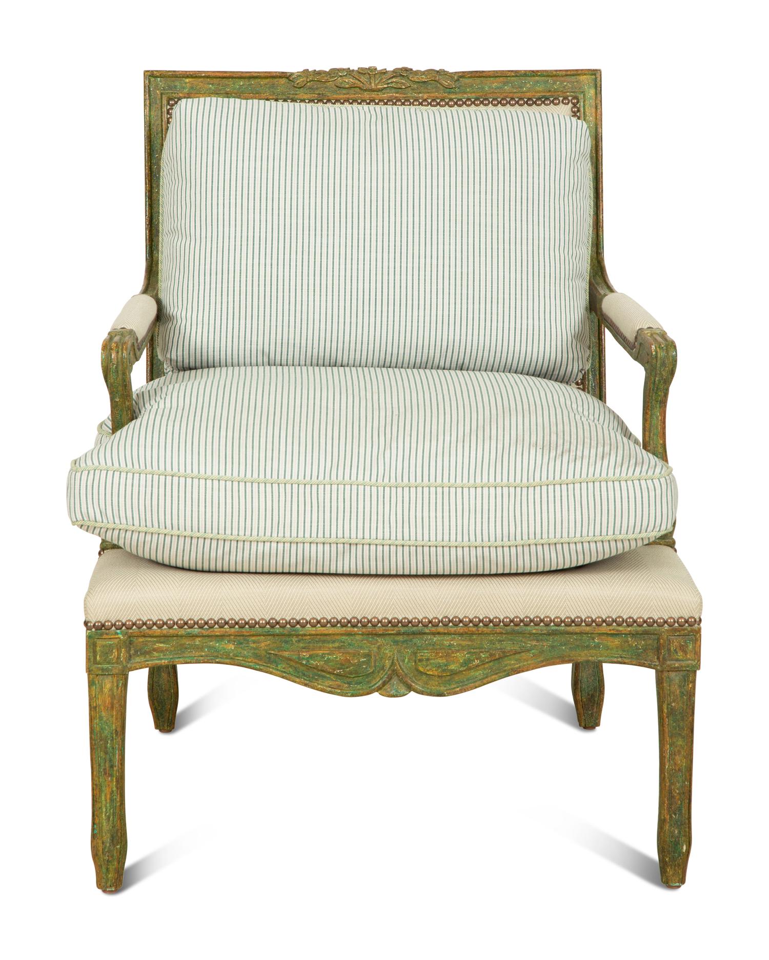 A Minton-Spidell Cressant Chair