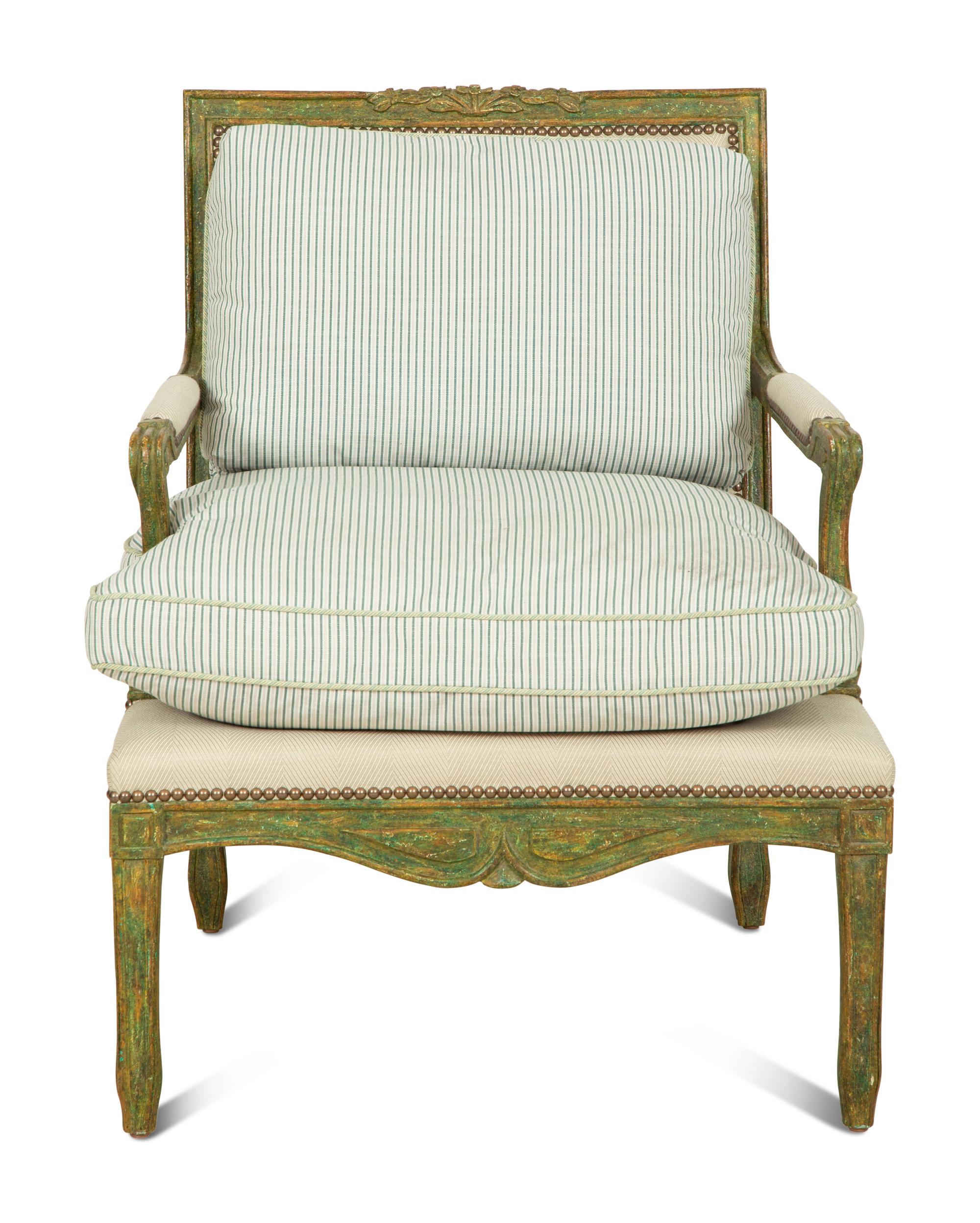 A Minton-Spidell Cressant Chair