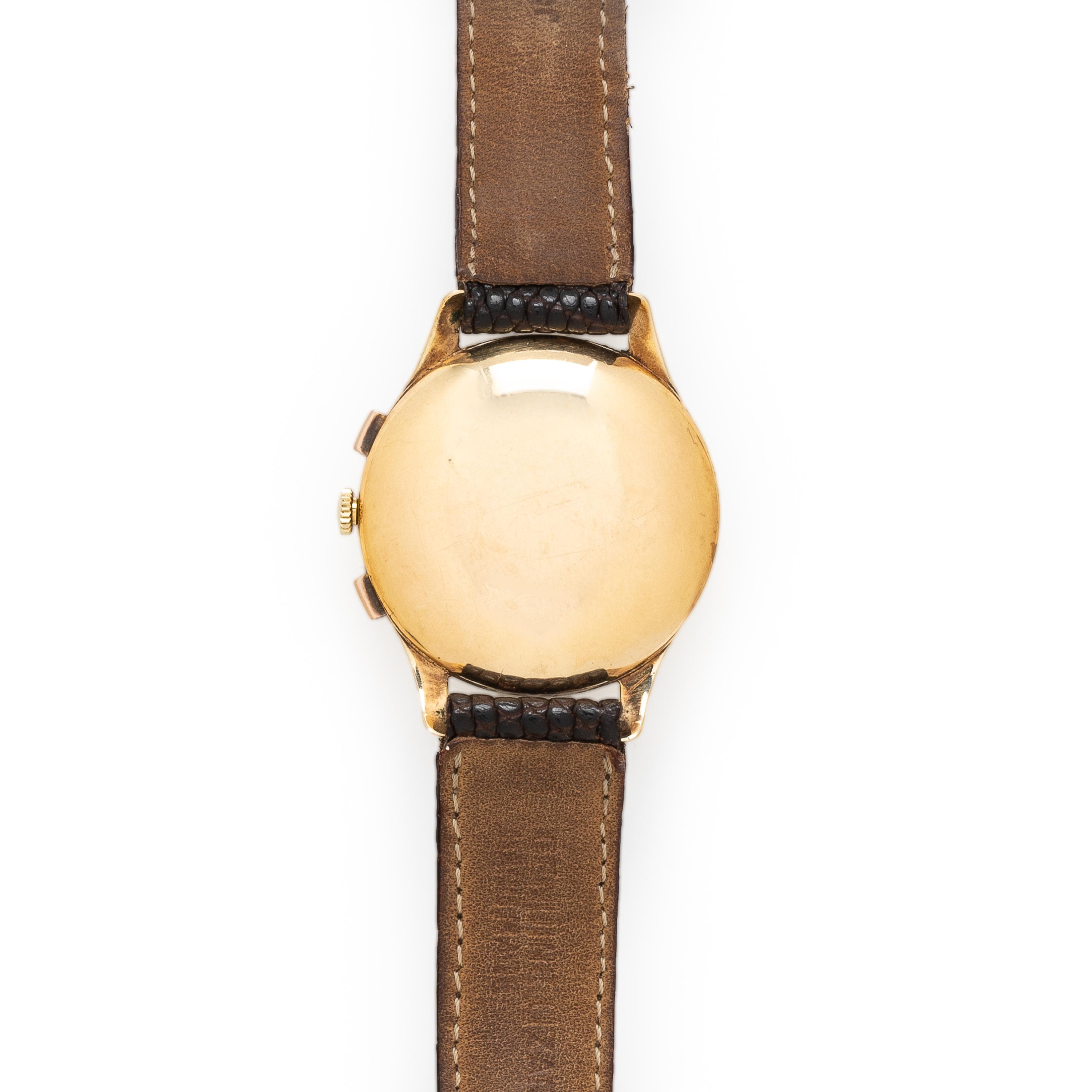 Rolex, Ref. 3834, 18K Yellow Gold Vintage Chronograph Watch