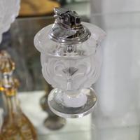 A Lalique Lighter. Height 5 inches.