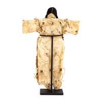 Plains Beaded Hide Doll