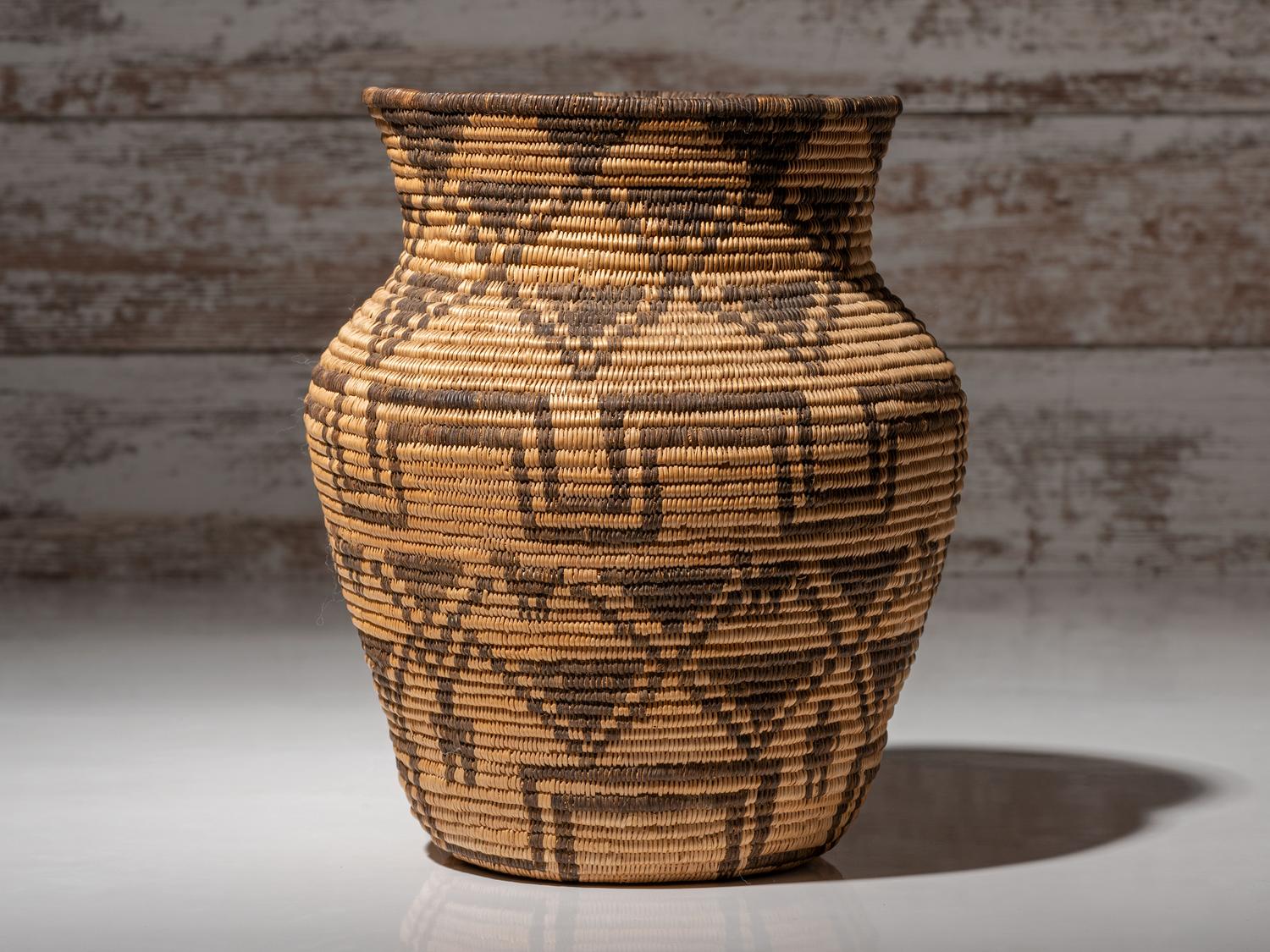 San Carlos Apache Figural Basket