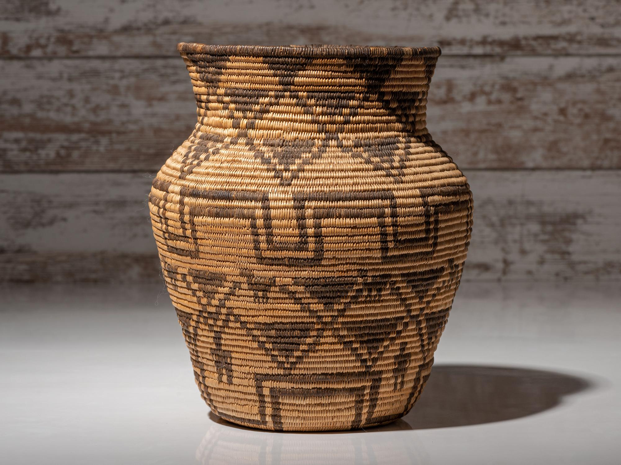 San Carlos Apache Figural Basket