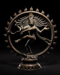 An Indian Bronze Figure of Dancing Shiva