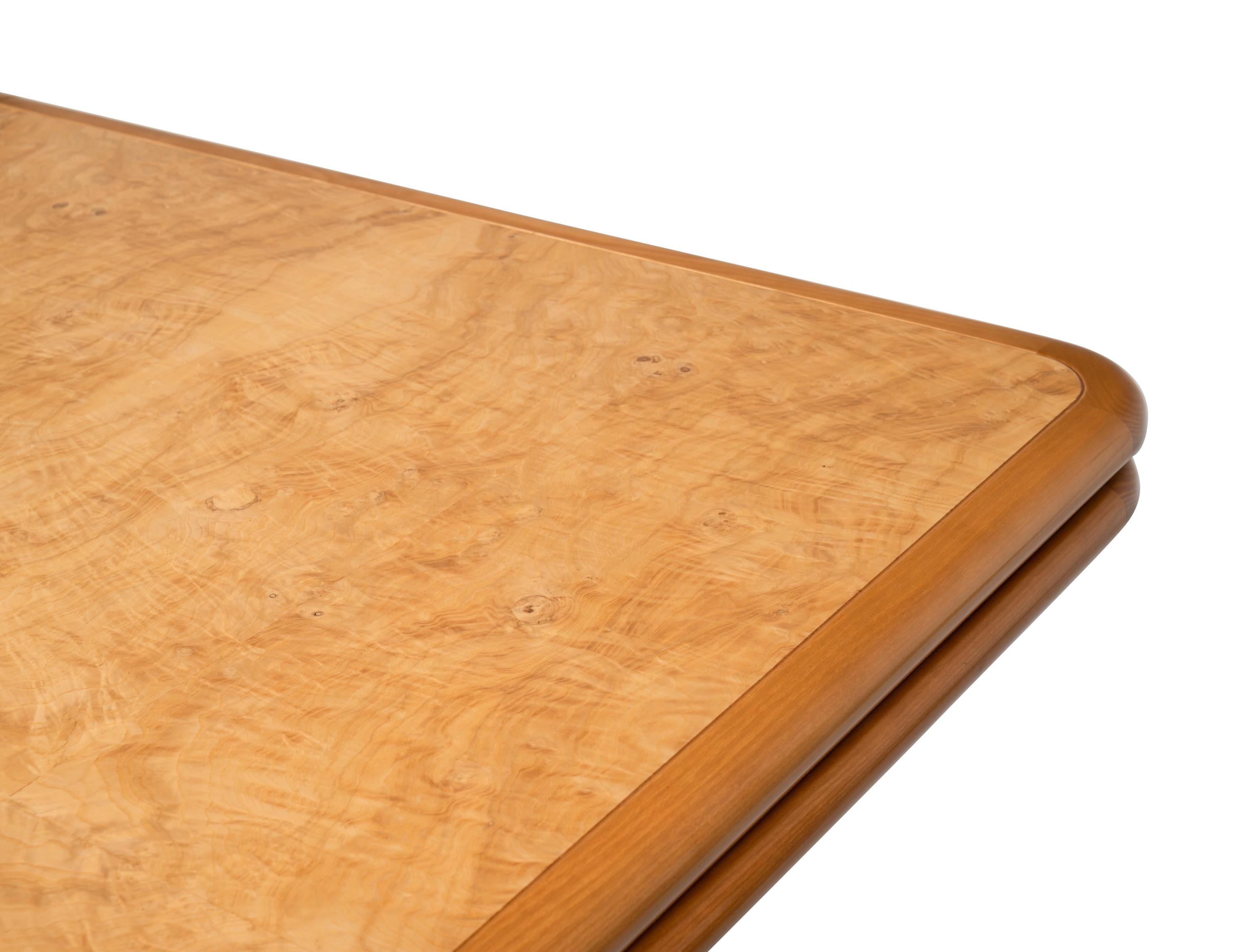 Dining Table, c. 1970 together with two leaves