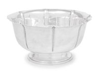 An American Silver Center Bowl