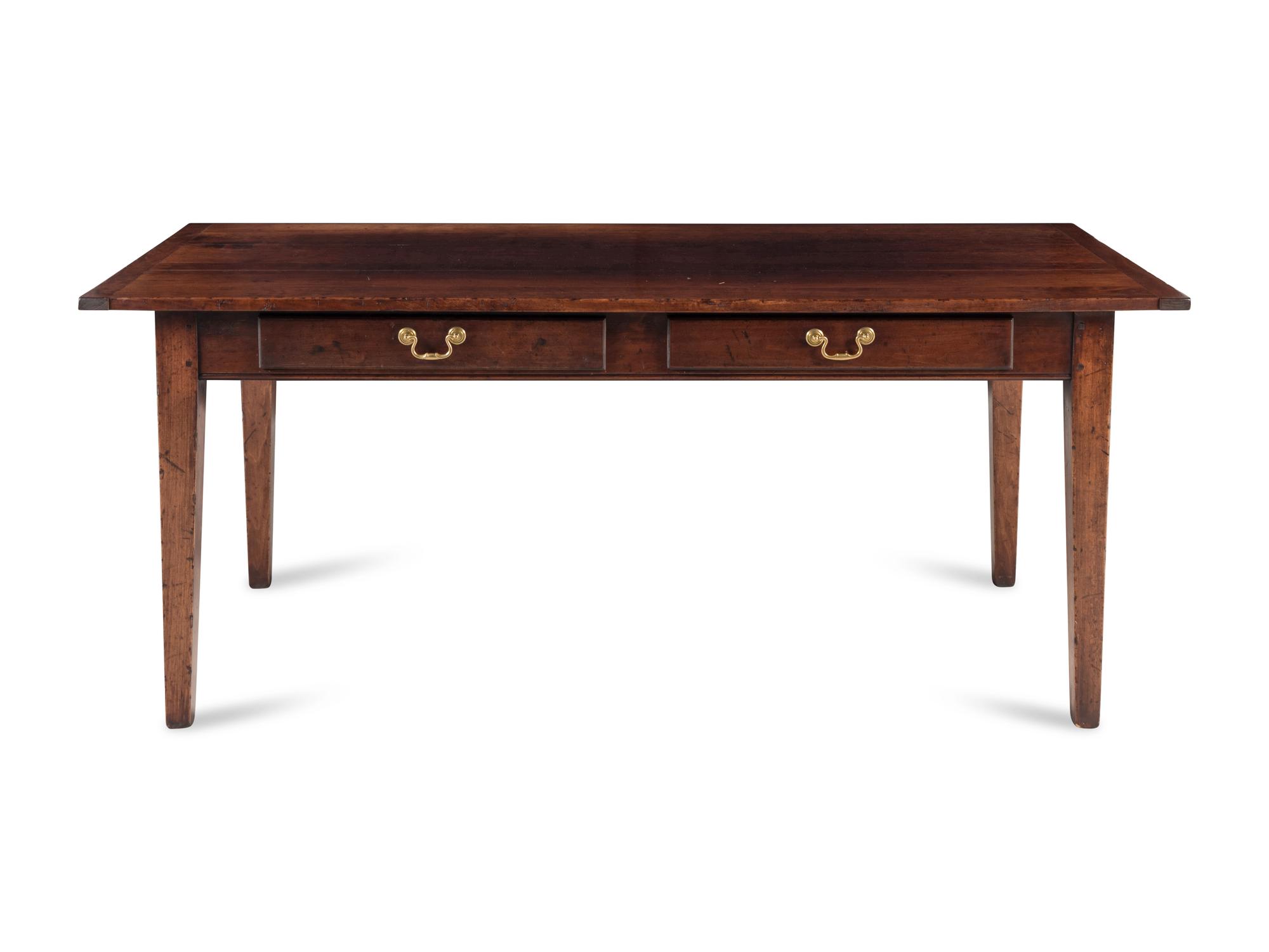 An English Provincial Pine Work Table