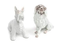 Two Meissen Porcelain Figures Width of wider 6 inches. — 19TH/20TH CENTURY