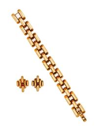 YELLOW GOLD JEWELRY SUITE