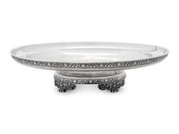 A Tiffany and Co. Silver Footed Compote