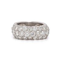Diamond and Platinum Ring