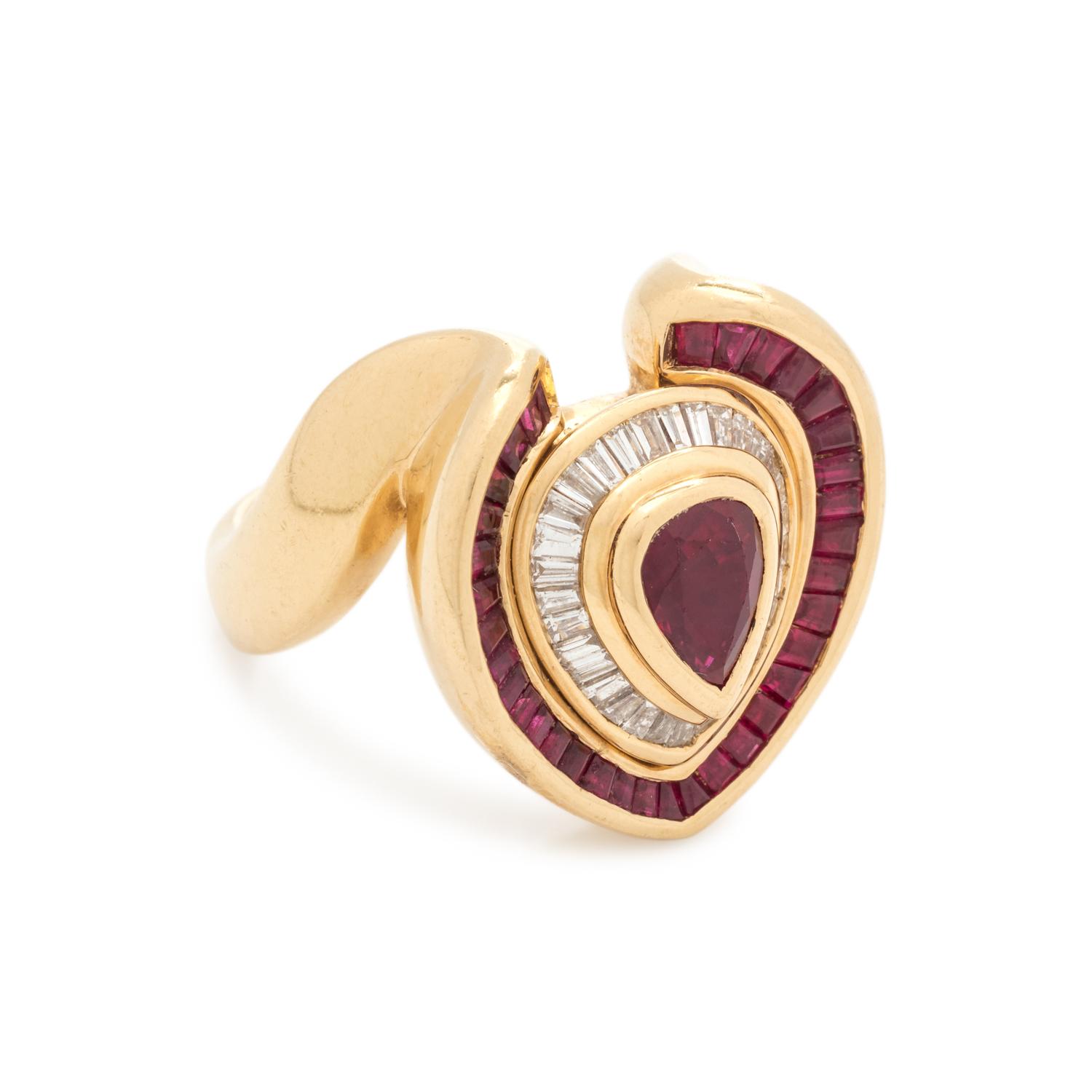 RUBY AND DIAMOND RING
