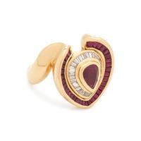RUBY AND DIAMOND RING