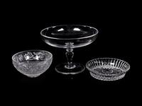 Three Baccarat Glass Articles