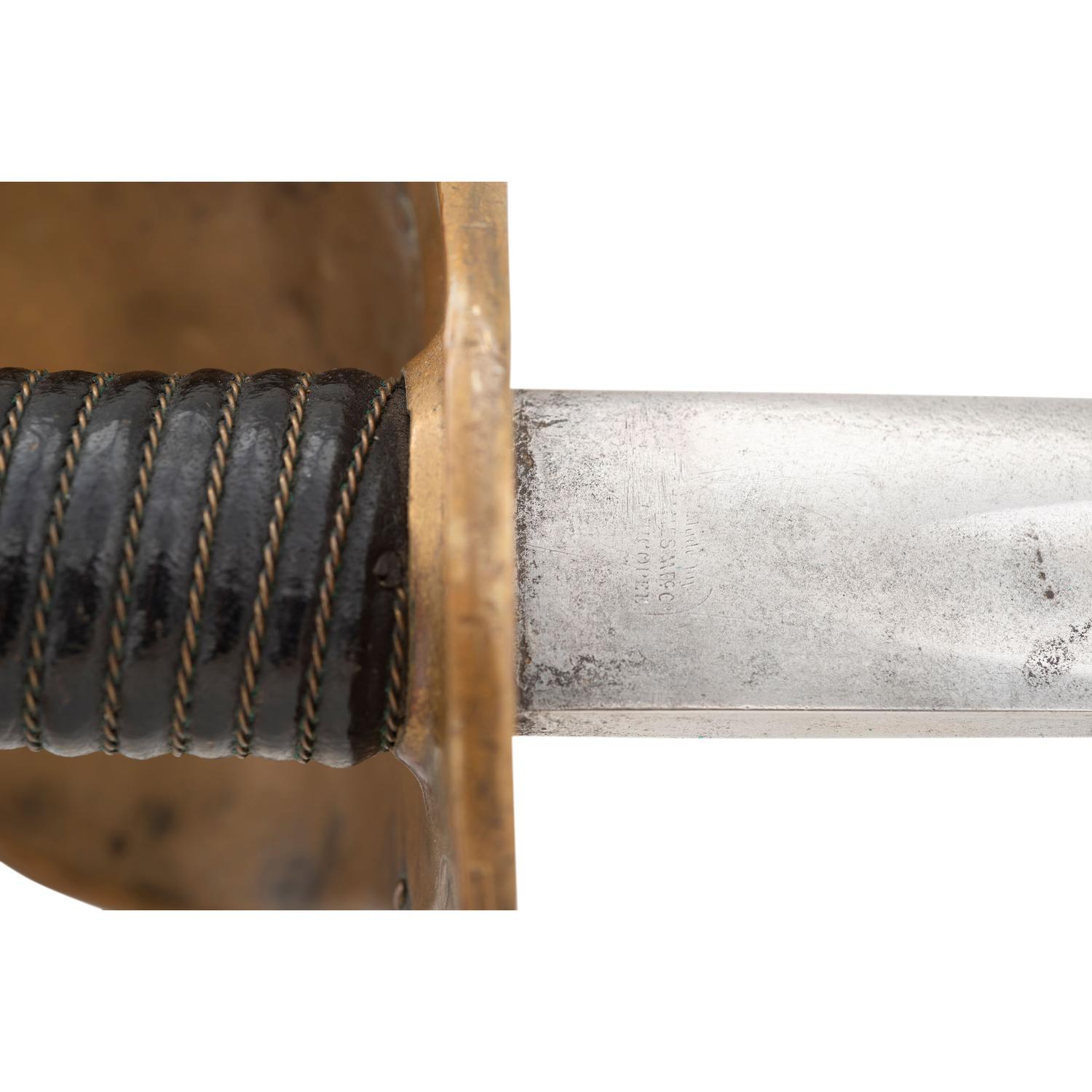 U.S. Model 1860 Naval Cutlass and Scabbard by Ames