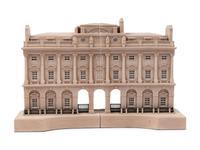 A Pair of Timothy Richards Resin Architectural Book Ends