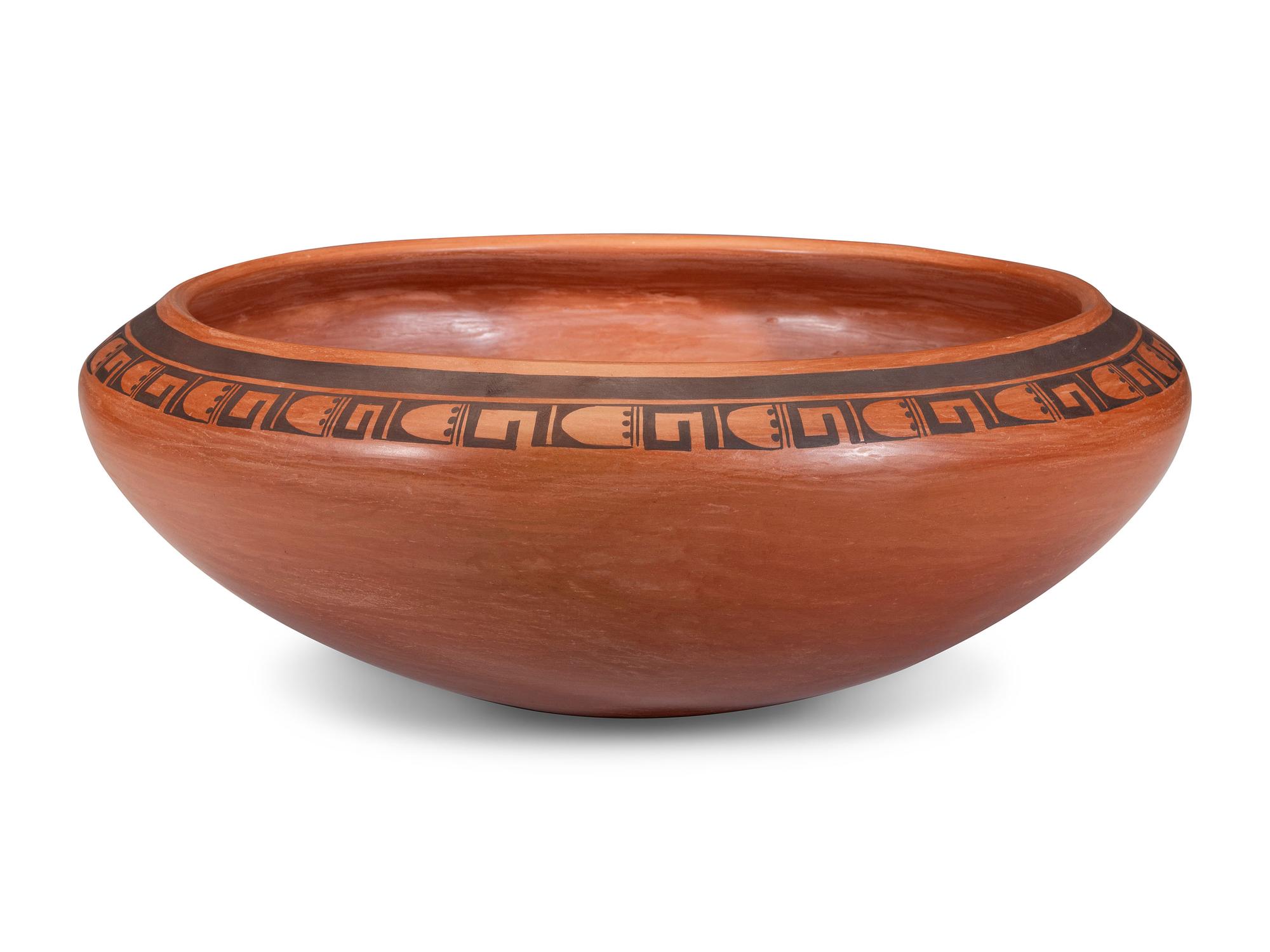 Redware Pottery Bowl