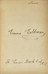 Goldman, Emma. Anarchism and Other Essays