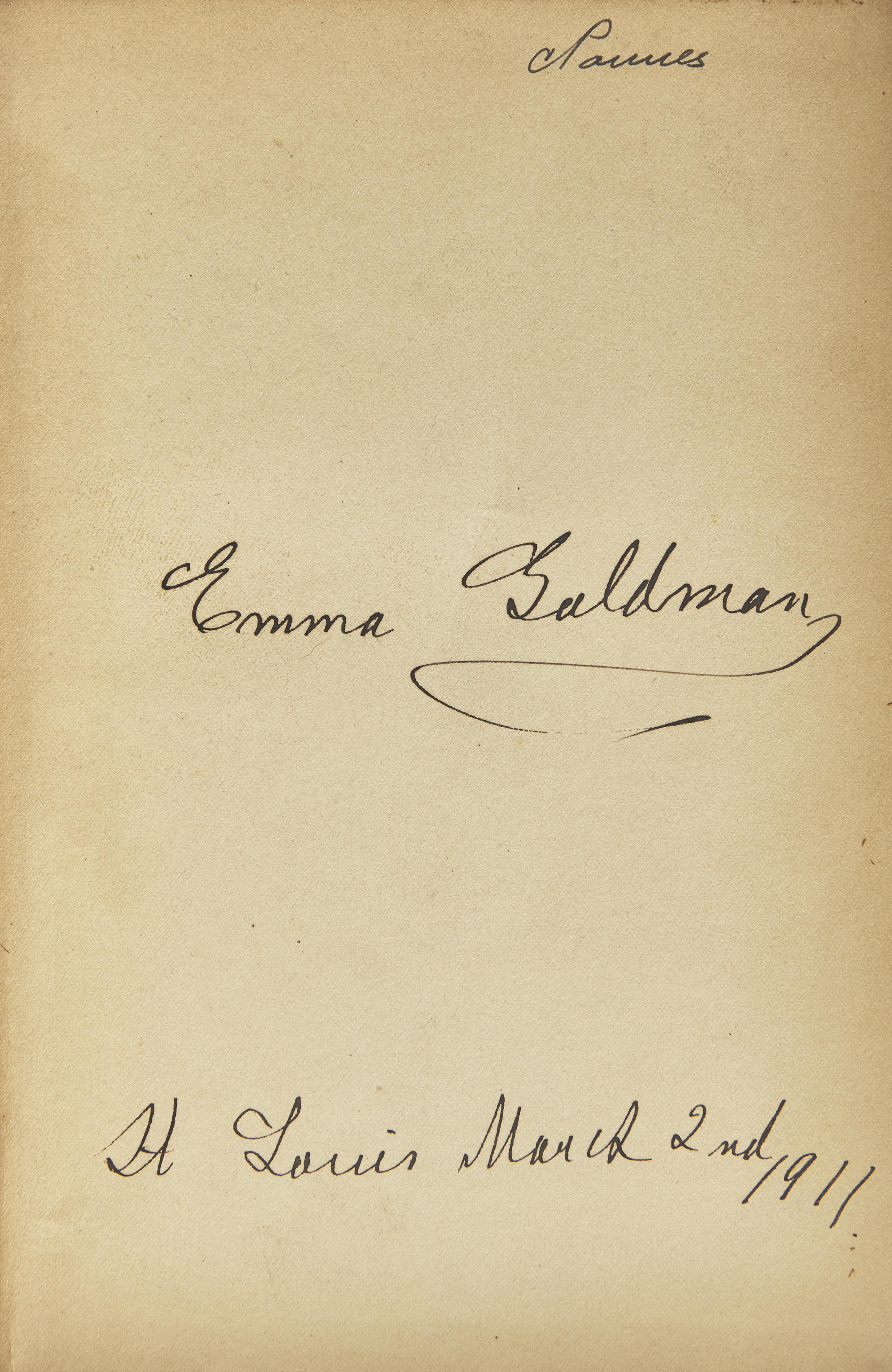 Goldman, Emma. Anarchism and Other Essays