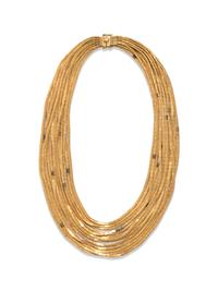 YELLOW GOLD NECKLACE