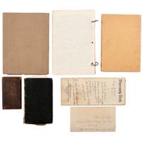 [GENERAL AMERICANA]. An archive associated with the Collings/Kirker family of Adams Co., Ohio, including: