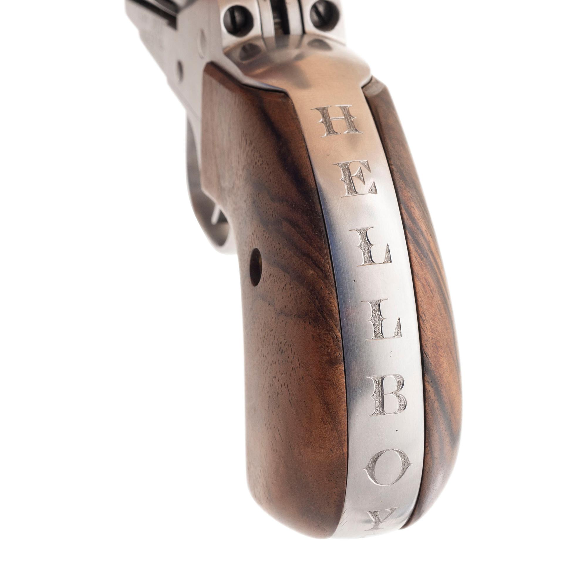 *JRH Advanced Gunsmithing Custom Ruger Single Action Hellboy Revolver in JRH .500 Magnum with Holster