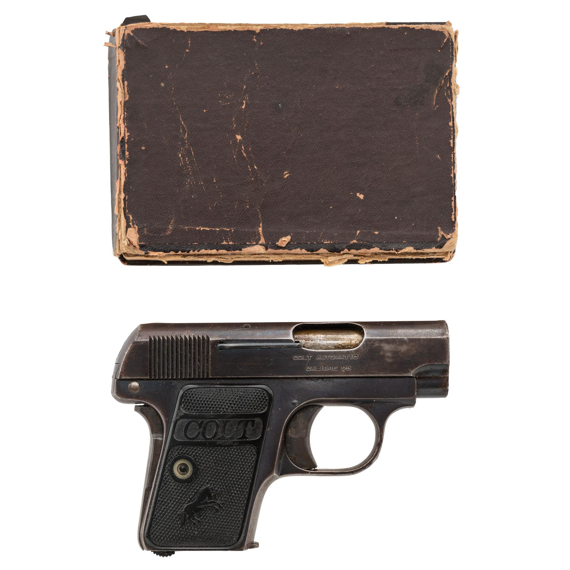 **Colt Model 1908 Hammerless Vest Pocket Pistol in Box