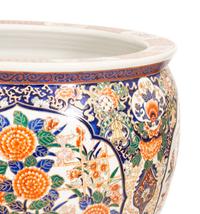 A Chinese Porcelain Jardinière in the Imari Palette