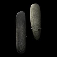 Two Mesolithic Stone Round-Butted Axes