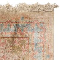 A Qom Silk Rug