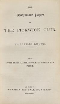 [Fine Bindings] [Cosway-Style] Dickens, Charles. The Posthumous Papers of the Pickwick Club