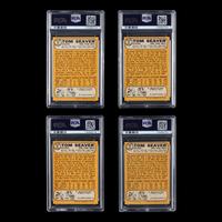 A Collection of PSA Graded 1968 Topps Tom Seaver Baseball Cards No. 45