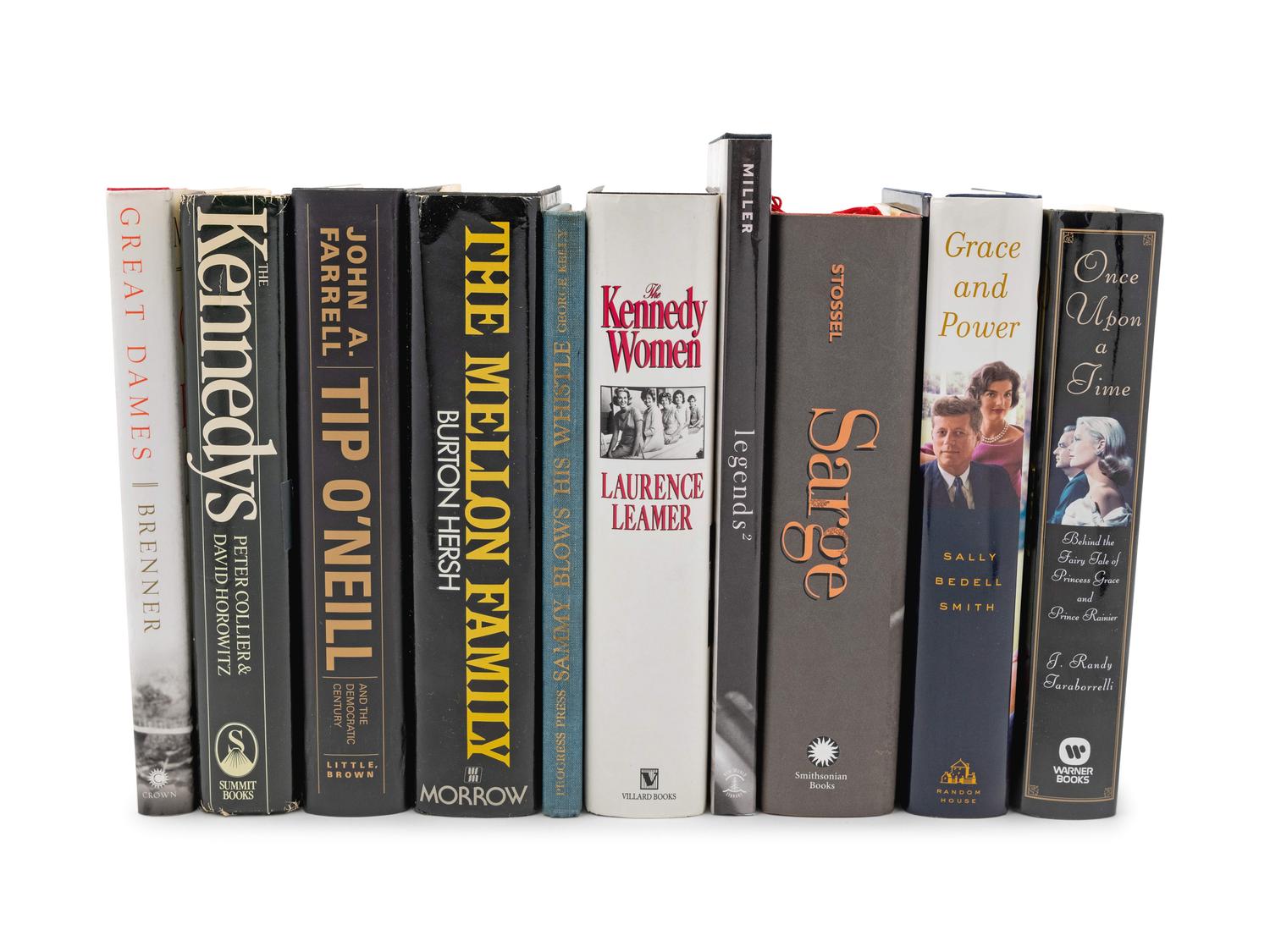 A Collection of Ten Biographies and Autobiographies Pertaining to Political Figures