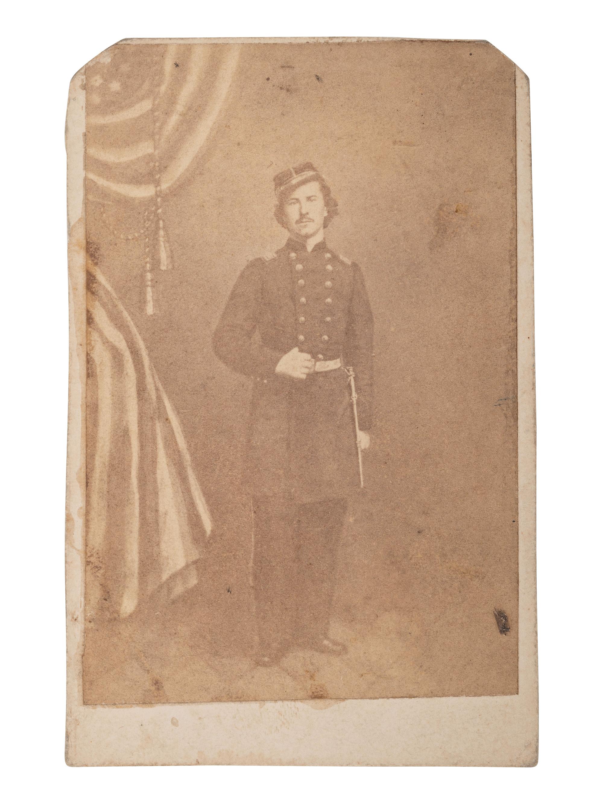[CIVIL WAR]. The Marshall House, Alexandria, Virginia . New York: E. Anthony. [ With: ] CDV of Elmer Ellsworth.