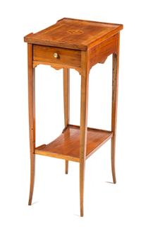 A Louis XV Fruitwood Side Table Height 26 1/2 x width 14 1/4 x depth 10 inches. — 18TH CENTURY